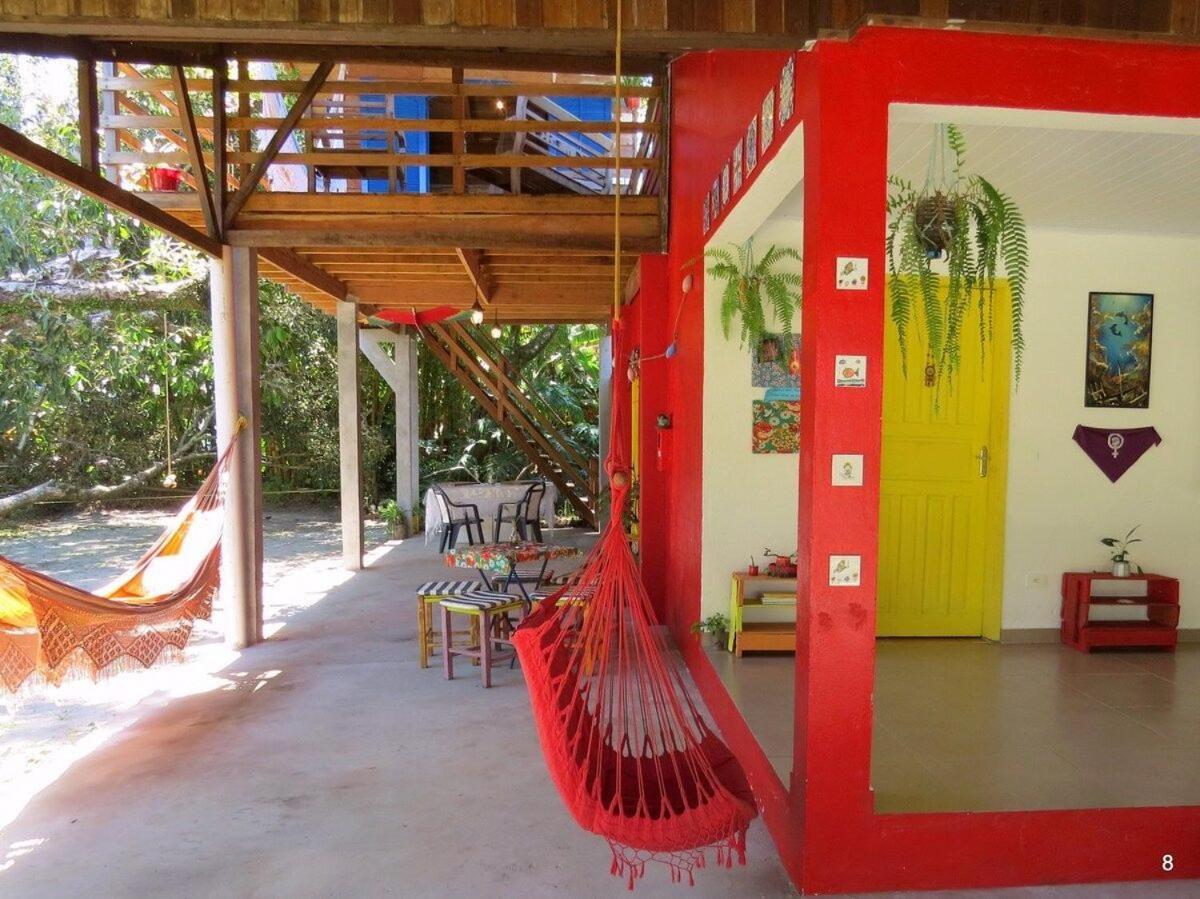 Casa Estilosa E Rustica Com Vista Para O Por Do Sol Da Ilha Do Mel! Eksteriør billede