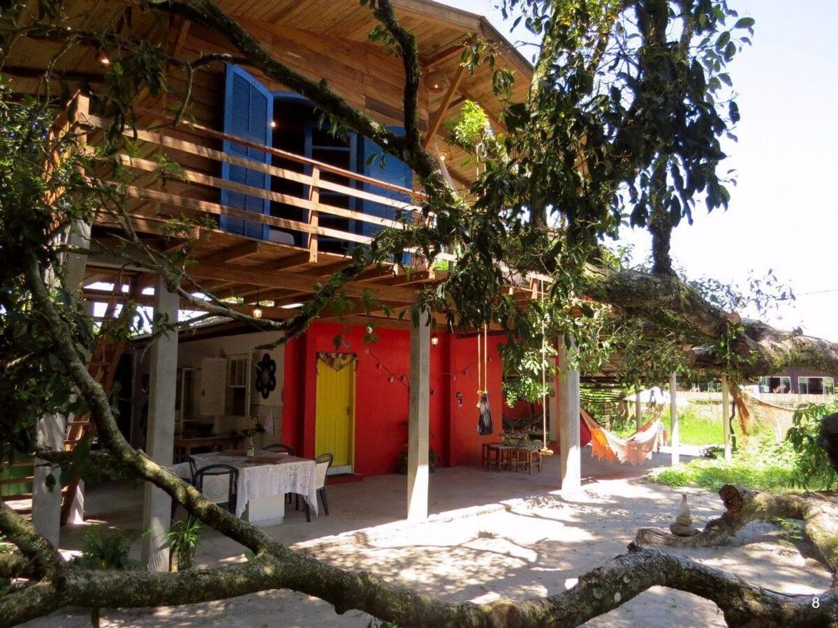 Casa Estilosa E Rustica Com Vista Para O Por Do Sol Da Ilha Do Mel! Eksteriør billede