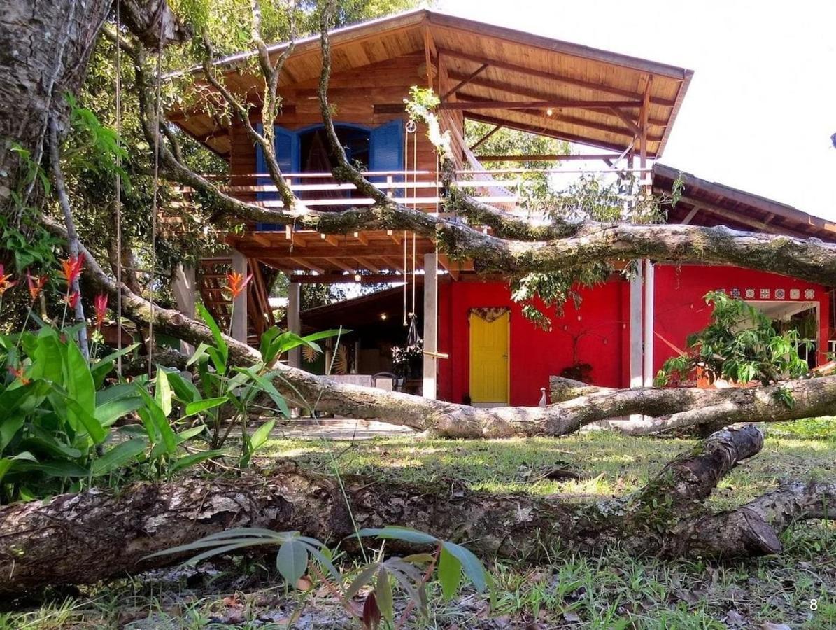 Casa Estilosa E Rustica Com Vista Para O Por Do Sol Da Ilha Do Mel! Eksteriør billede