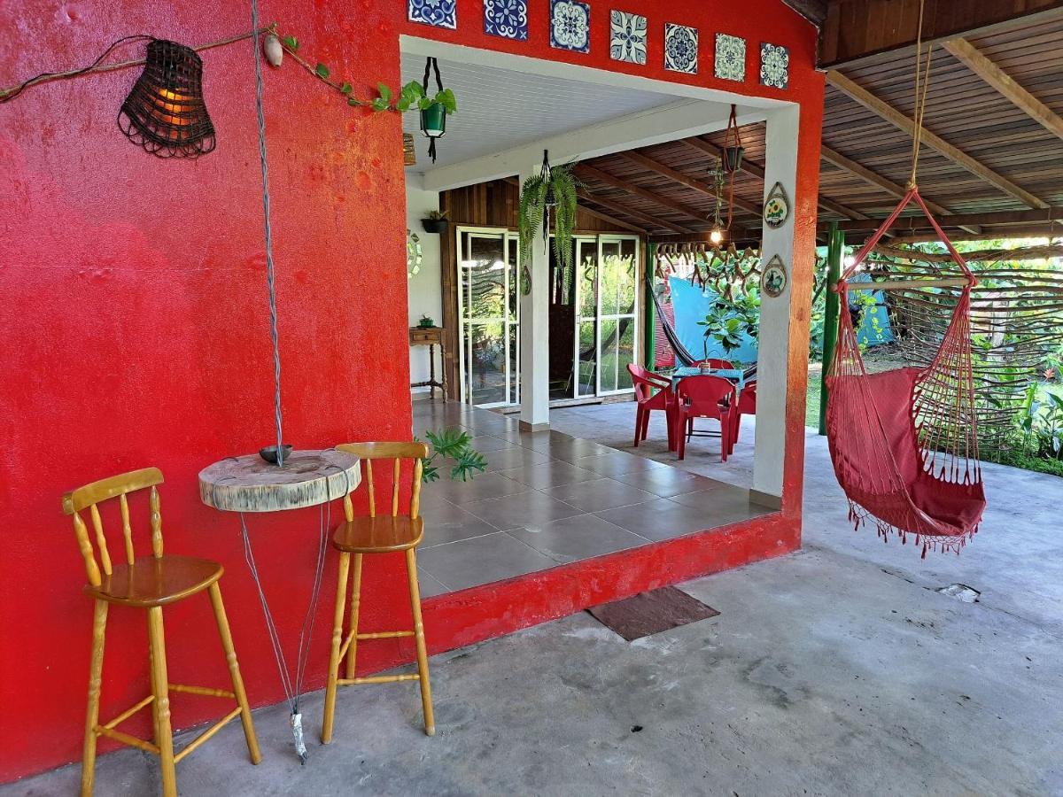 Casa Estilosa E Rustica Com Vista Para O Por Do Sol Da Ilha Do Mel! Eksteriør billede