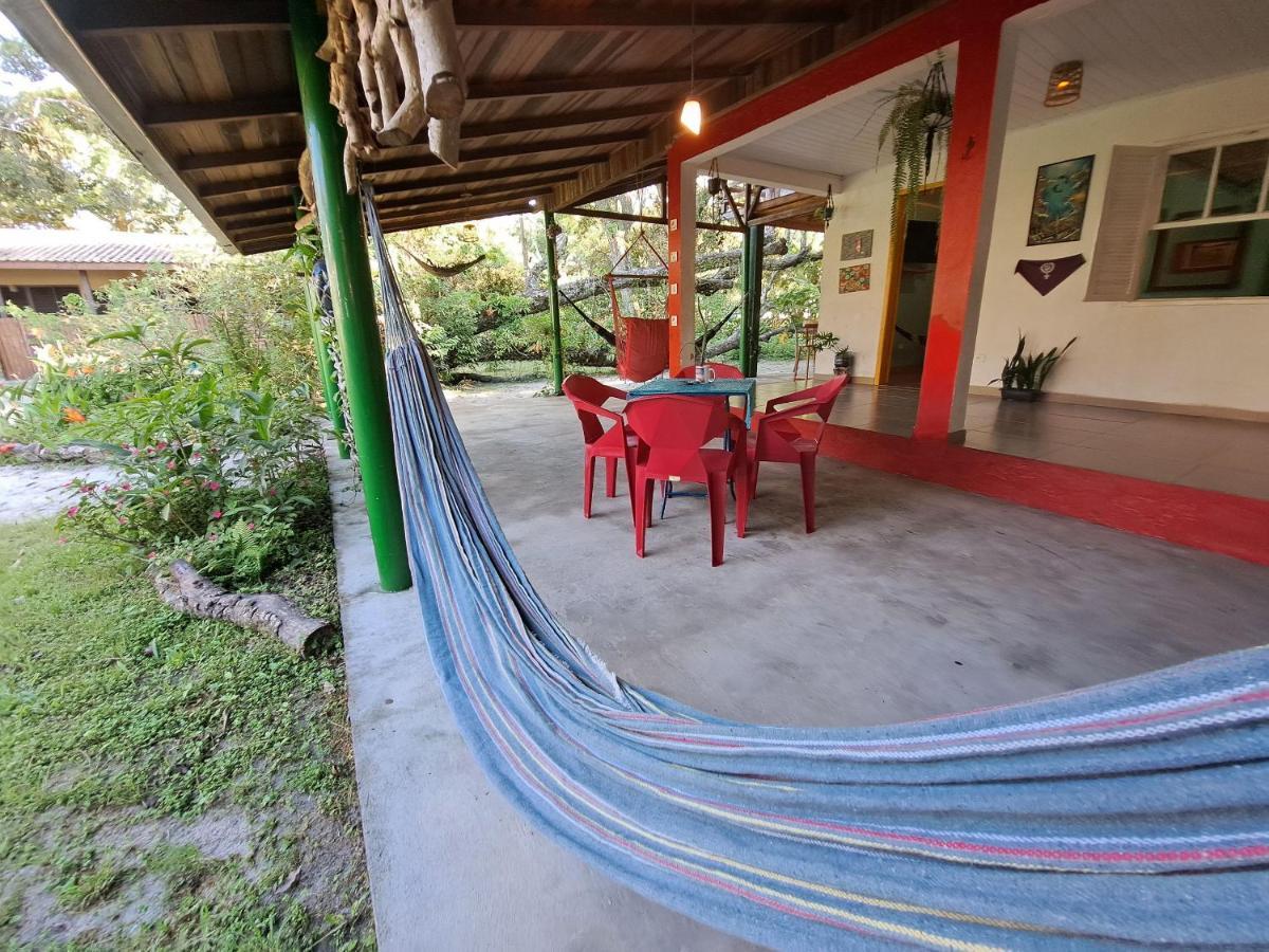 Casa Estilosa E Rustica Com Vista Para O Por Do Sol Da Ilha Do Mel! Eksteriør billede