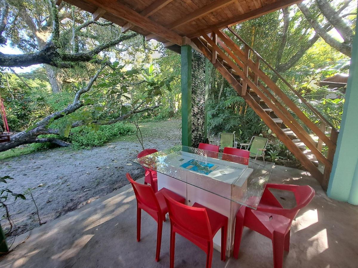 Casa Estilosa E Rustica Com Vista Para O Por Do Sol Da Ilha Do Mel! Eksteriør billede